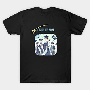 Anime Male Class of 2024 T-Shirt